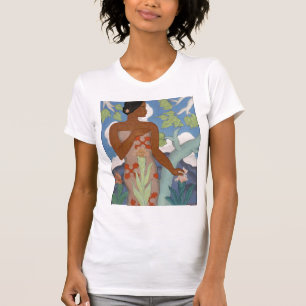 Camiseta de Arman Manookian de la "mujer hawaiana"