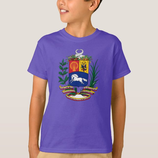 Camiseta de armas de Venezuela (Anverso)