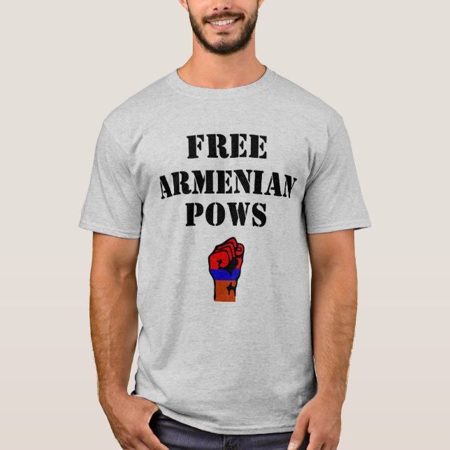 Camiseta de armenio libre (Anverso)