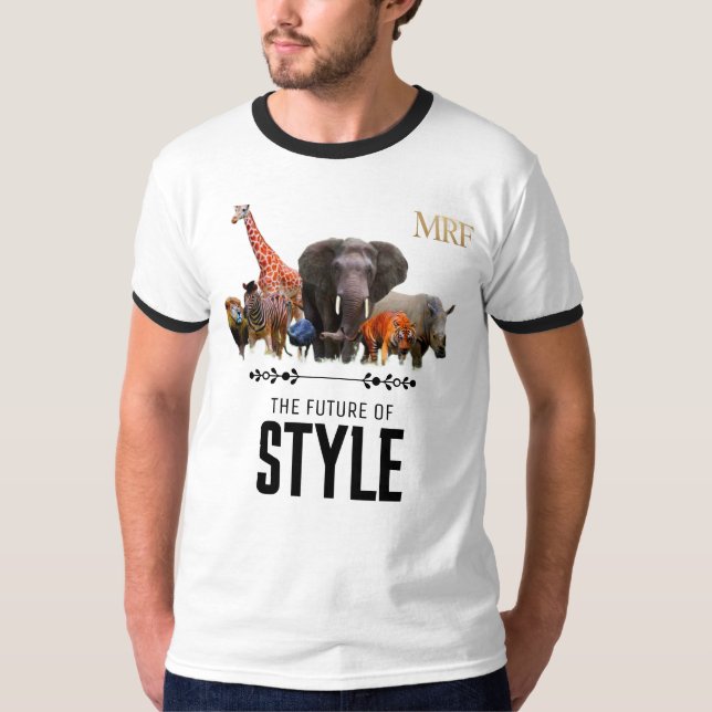 Camiseta de aro de estilo salvaje – “El futuro del (Anverso)