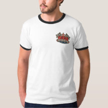 Camiseta de aro vintage Road Crew Hot Rod Garage