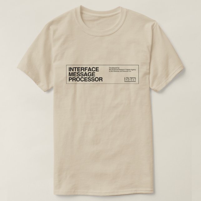 Camiseta de Arpanet IMP (Diseño del anverso)