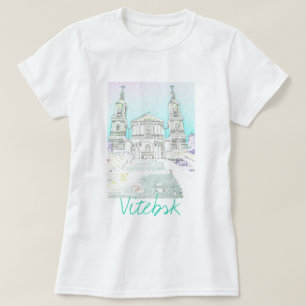 Camiseta de Arquitectura de la Iglesia de Vitebsk 