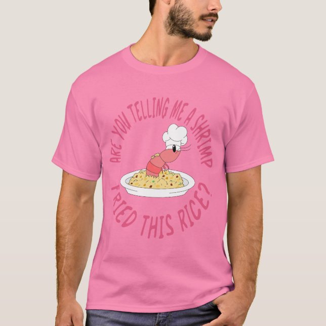 Camiseta de arroz frito con camarón (Anverso)