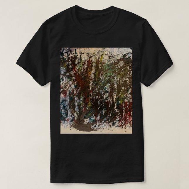 Camiseta de Arte Abstracto (Diseño del anverso)