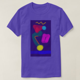 Camiseta de Arte Abstracto Colorido