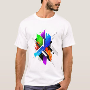 Camiseta de Arte Abstracto – Diseño Moderno Único