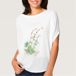 Camiseta de arte acuática de la cernua de Saxifrag