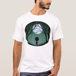 Camiseta de arte alienígena Alien w. Camisetas de