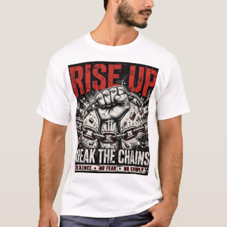 Camiseta de Arte Callejero de Protesta Urbana - Gr