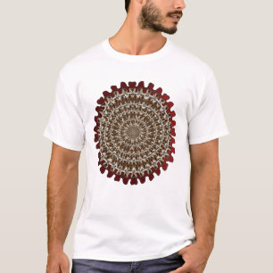 camiseta de arte canguro psicodélica