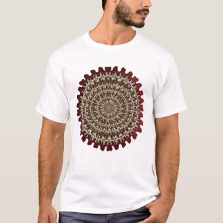 camiseta de arte canguro psicodélica