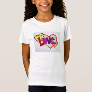 Camiseta de Arte con Palabras Inspiradoras y Anill