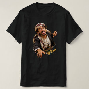 Camiseta de arte cultural "Bienvenido" del patrimo