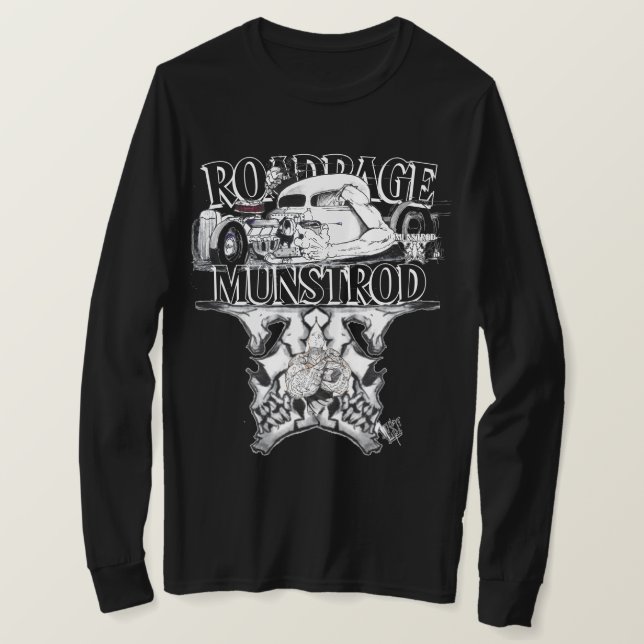 Camiseta de arte de accidentes (Anverso del diseño)