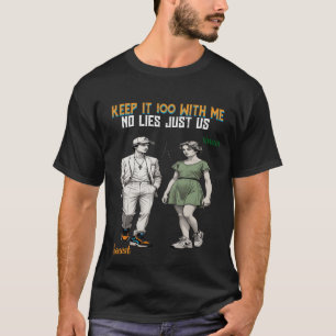 Camiseta de arte de amor romántico de lujo