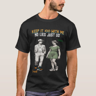 Camiseta de arte de amor romántico de lujo