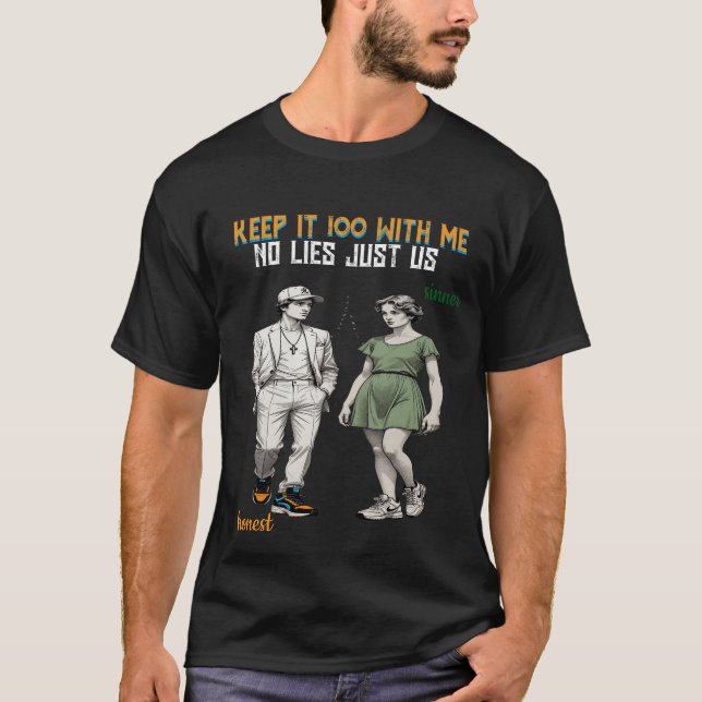 Camiseta de arte de amor romántico de lujo (Anverso)