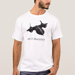 Camiseta de arte de aviación “SR-71 Blackbird "