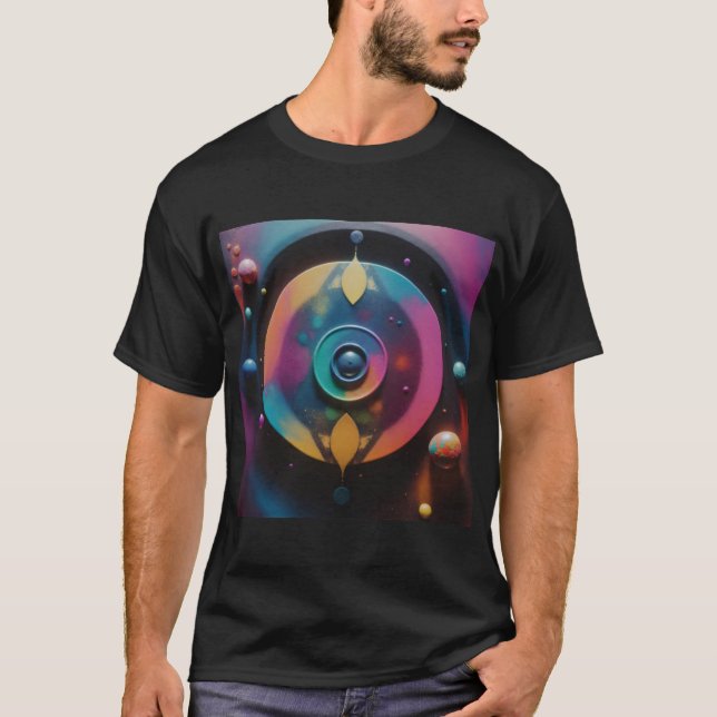 Camiseta de arte de ciencia ficción (Anverso)