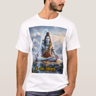 Camiseta de Arte de Energía Espiritual Mahadev
