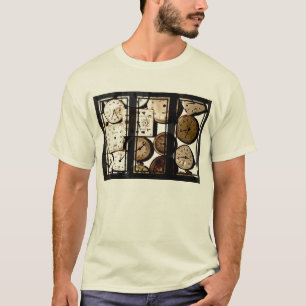 Camiseta de arte de estilo tríptico anticuario