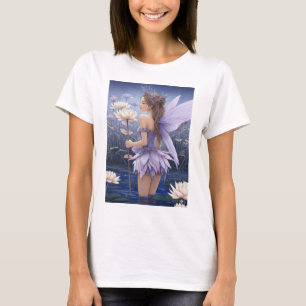 Camiseta de arte de fantasía de la hada del lirio 
