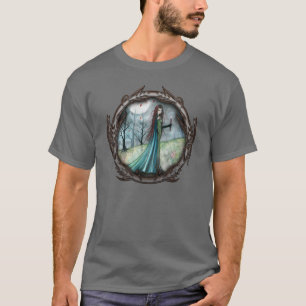 Camiseta de Arte de Fantasía de Vampiros Góticos