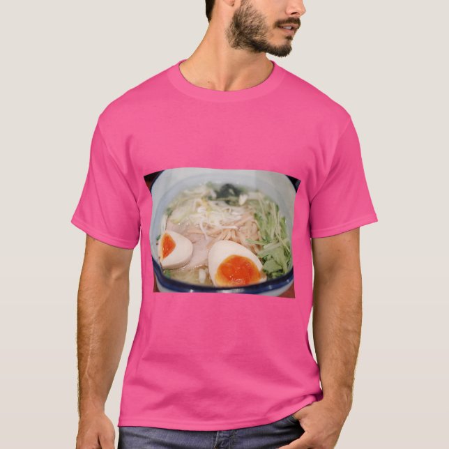 Camiseta de arte de fideos Japón (Anverso)