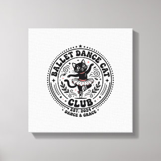 Camiseta de arte de gato amante de baile de ballet