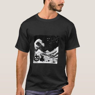 Camiseta de arte de Halloween de Sinister Wave Hok