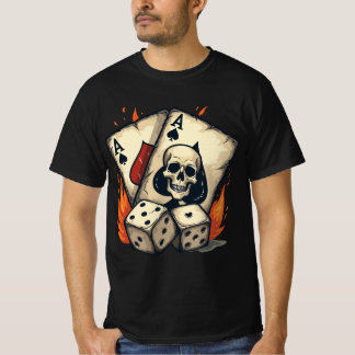 Camiseta de Arte de Línea Abstracta