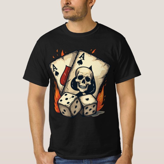 Camiseta de Arte de Línea Abstracta (Anverso)