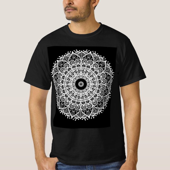camiseta de arte de mandela (Anverso)
