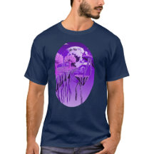 Camiseta de Arte de Naturaleza Estética – Cielo Mo