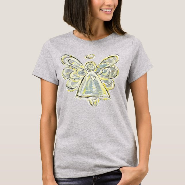 Camiseta de arte de Personalizado de Ángel de Guar (Anverso)