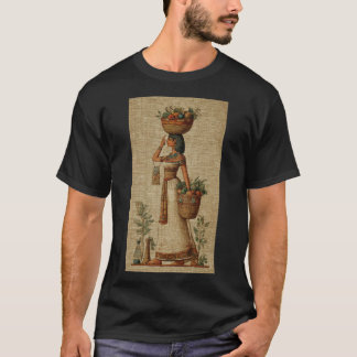 Camiseta de arte de reina egipcia vintage | Antigu