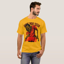 Camiseta de Arte de Terror de Zombie Espeluznante