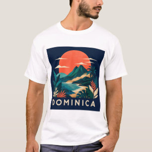 Camiseta de arte de viaje geométrico moderno de Do