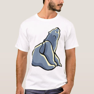 Camiseta de arte del oso polar Unisex Oso Polar
