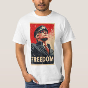 Camiseta de arte e historia del legado de la liber