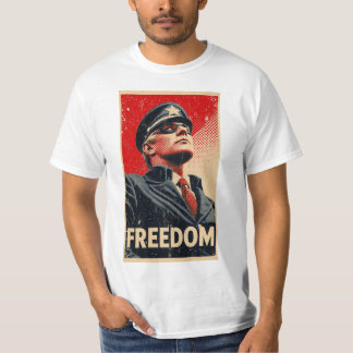 Camiseta de arte e historia del legado de la liber