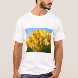 Camiseta de Arte Floral Colorido