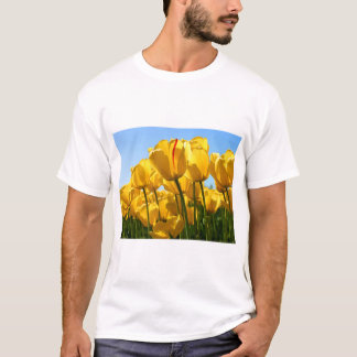 Camiseta de Arte Floral Colorido