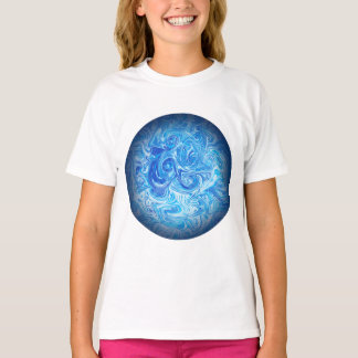 Camiseta de arte fluido Calm Tide