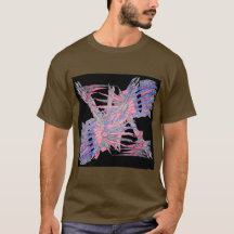 Camiseta de arte geométrico abstracto moderno para