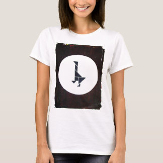 Camiseta de arte gráfico impreso en pantalla