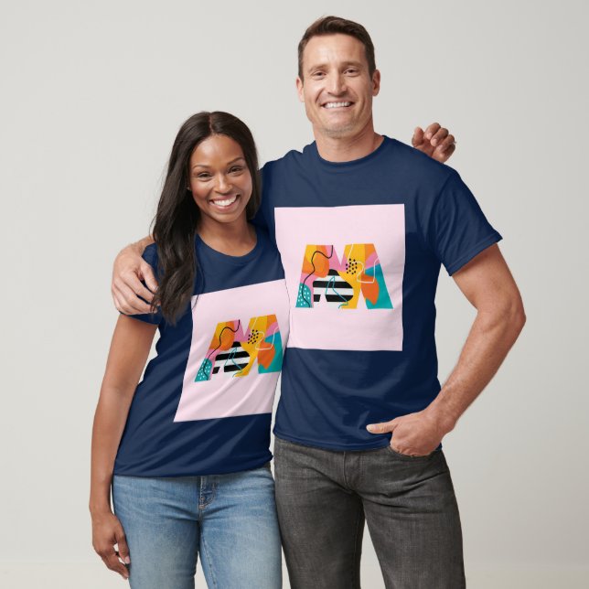 Camiseta de arte inicial M (Unisexo)