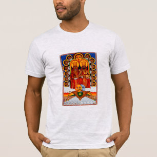 Camiseta de Arte Moderno Haile Selassie Jah Rastaf