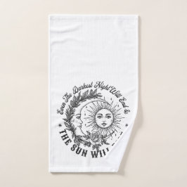 Camiseta de arte Moon and Sun Face Line - Coca Cel